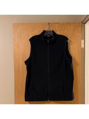 Lands' End Black Vest